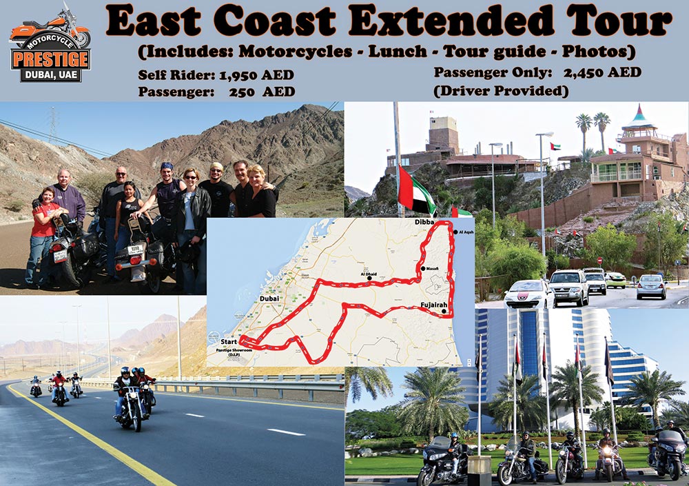 East Coast Extended Tour (One Day Tour)